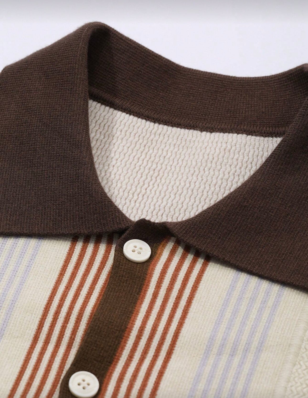 Retro Button-Front Cardigan