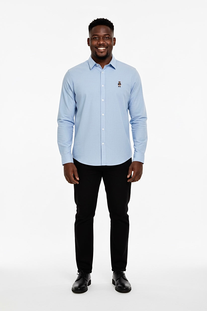 Classic Athleisure Long-Sleeve Shirt