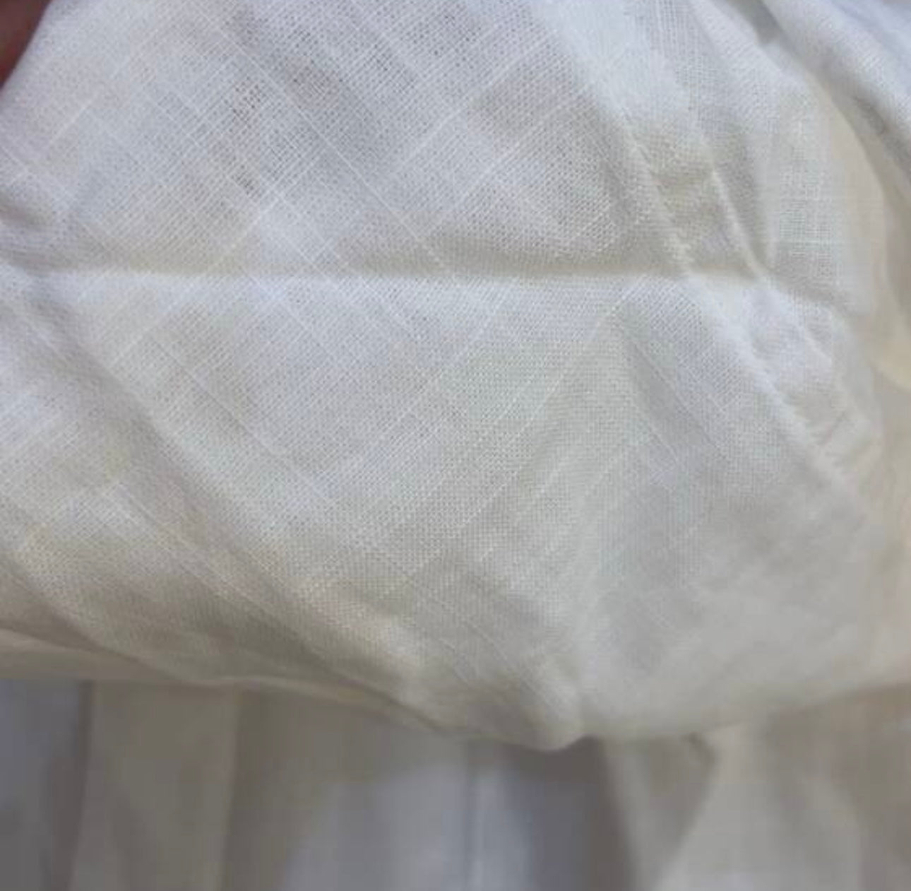 White Cotton Button-Up Shirt