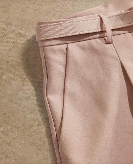 Dust Pink Wide-leg