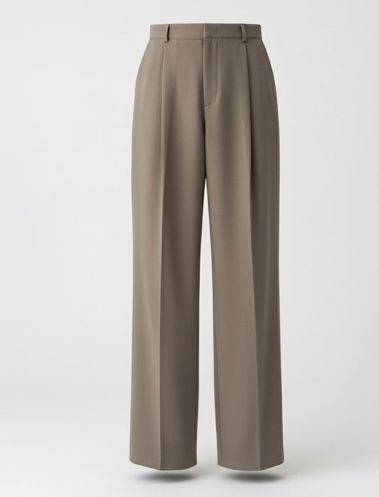 Pleated Relaxed Trouser
