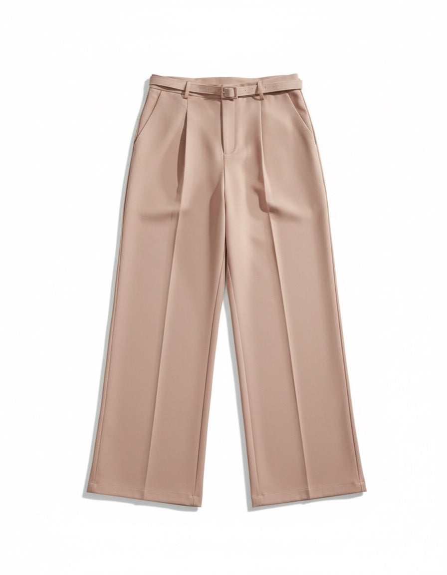 Dust Pink Wide-leg