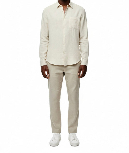 Cotton Button-Up Shirt