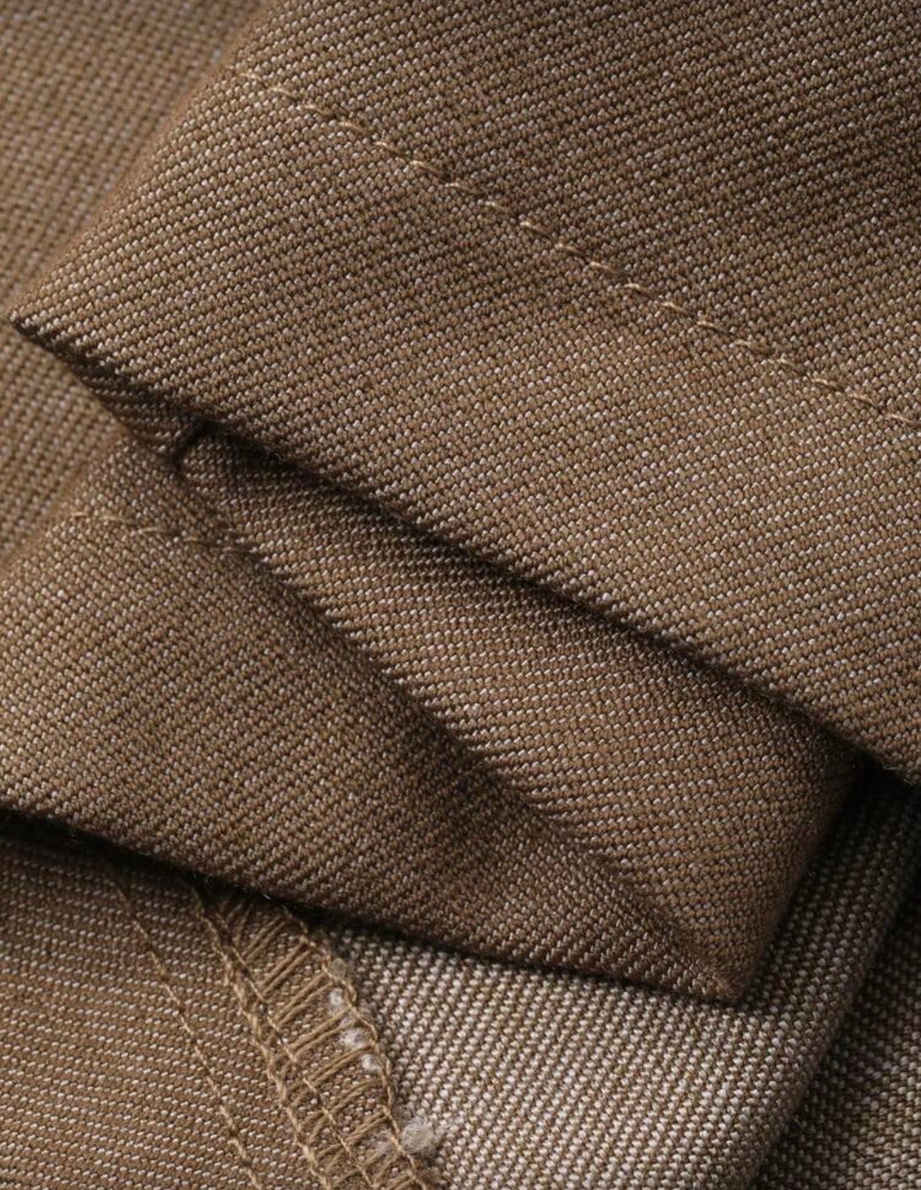 Mid-Waist Pleated Trousers