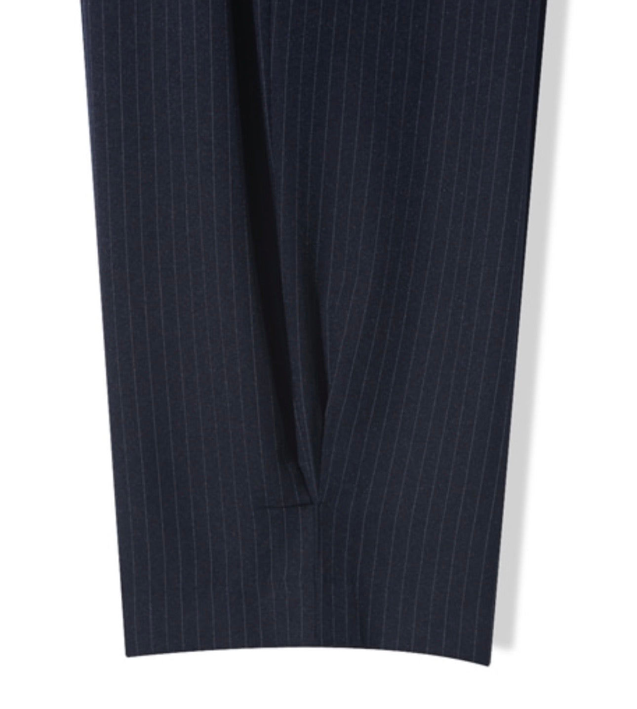 Oversized Tapered Pinstripe Pants